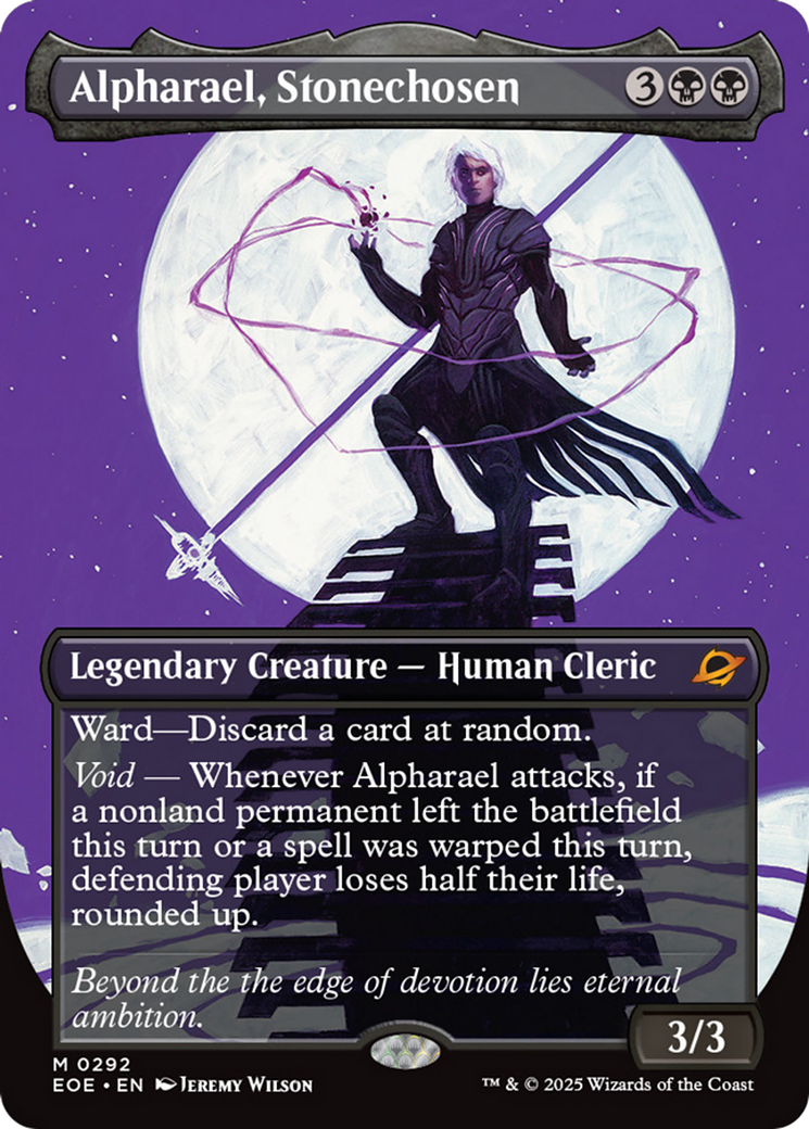 Alpharael, Stonechosen (Borderless) [Edge of Eternities] | Pegasus Games WI