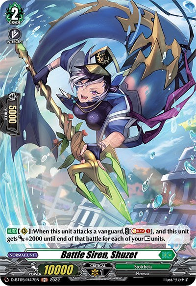 Battle Siren, Shuzet (D-BT05/H47EN) [Triumphant Return of the Brave Heroes] | Pegasus Games WI