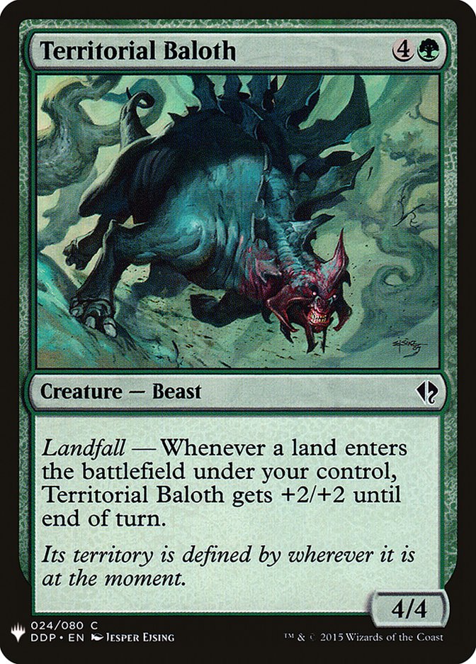 Territorial Baloth [Mystery Booster] | Pegasus Games WI
