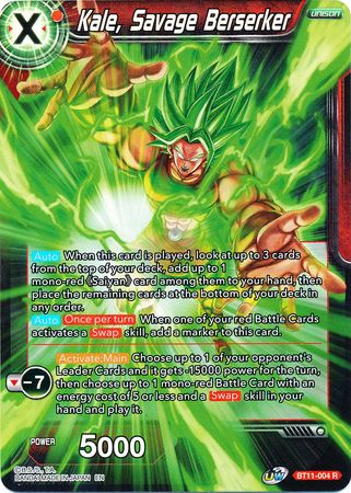 Kale, Savage Berserker (BT11-004) [Vermilion Bloodline 2nd Edition] | Pegasus Games WI