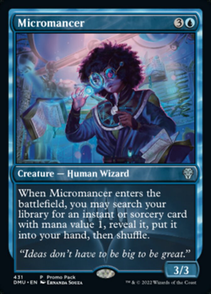 Micromancer (Promo Pack) [Dominaria United Promos] | Pegasus Games WI