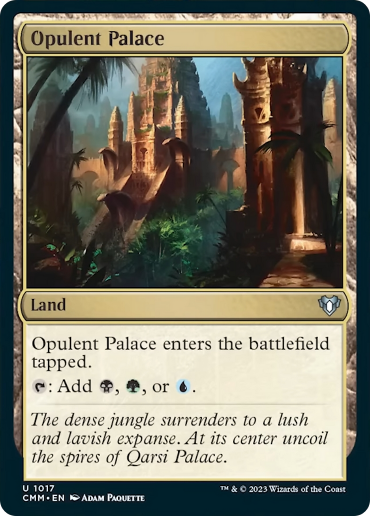 Opulent Palace [Commander Masters] | Pegasus Games WI