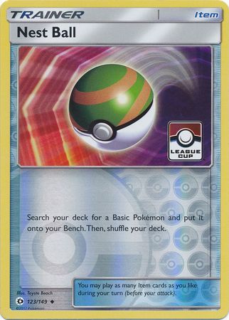 Nest Ball (123/149) (League Promo) [Sun & Moon: Base Set] | Pegasus Games WI