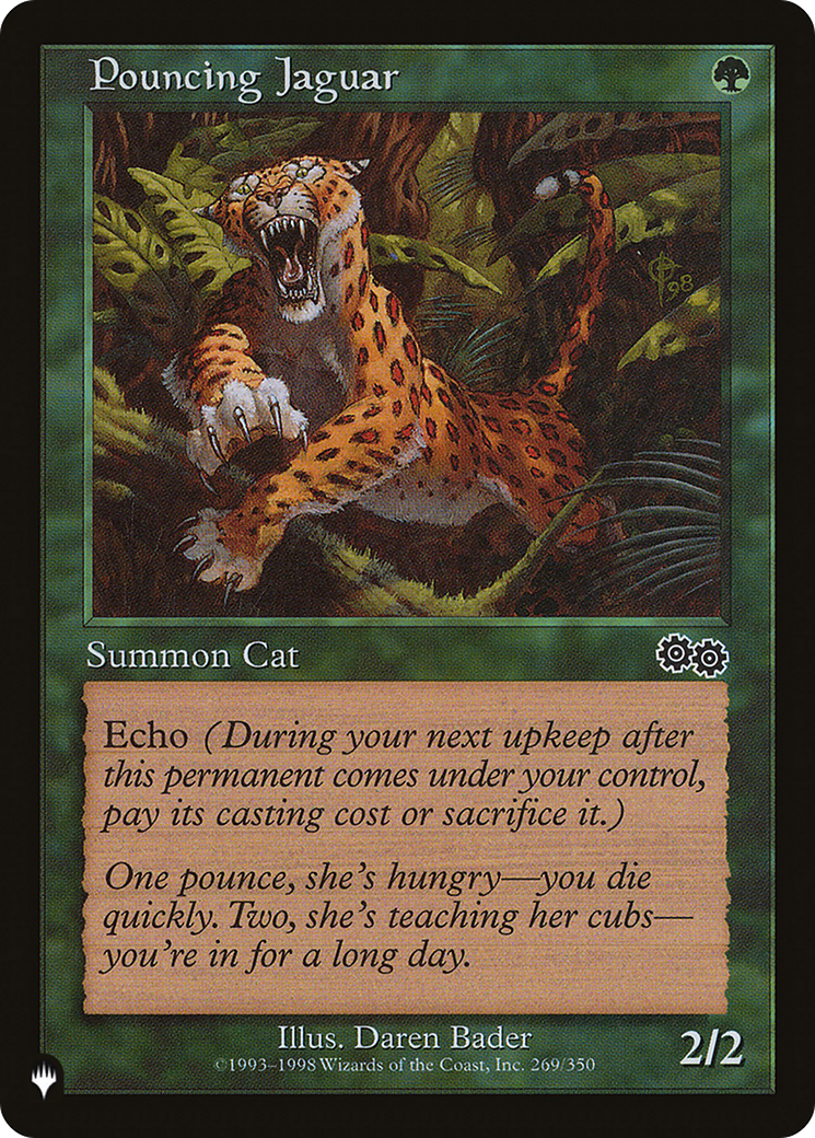 Pouncing Jaguar [The List] | Pegasus Games WI