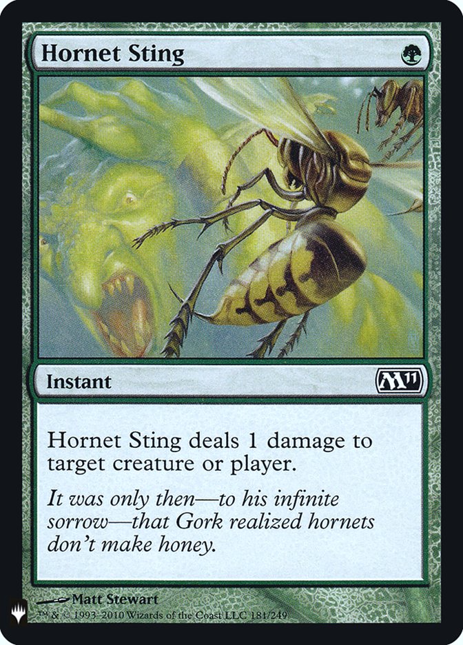 Hornet Sting [Mystery Booster] | Pegasus Games WI