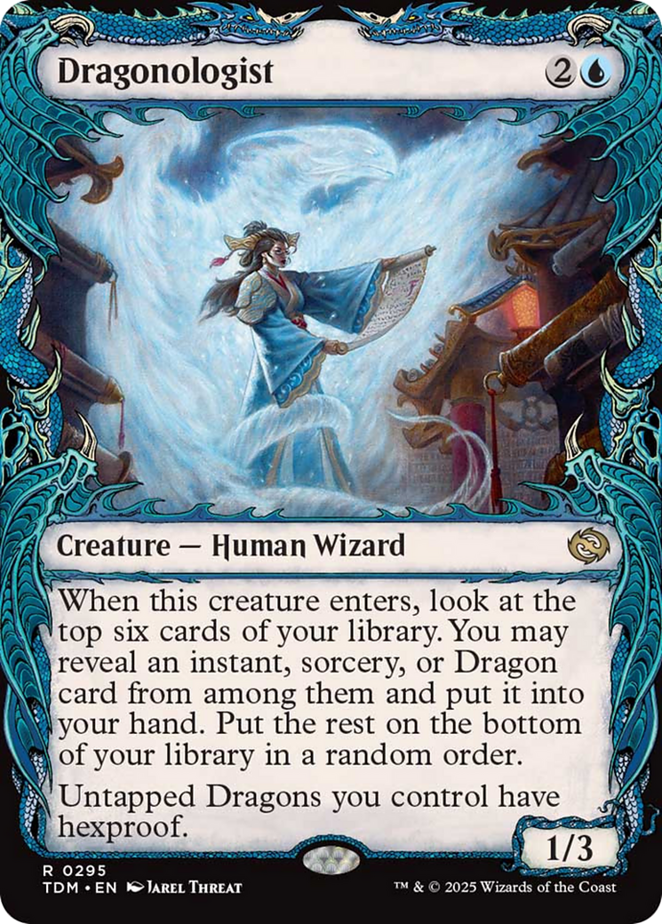 Dragonologist (Showcase) [Tarkir: Dragonstorm] | Pegasus Games WI