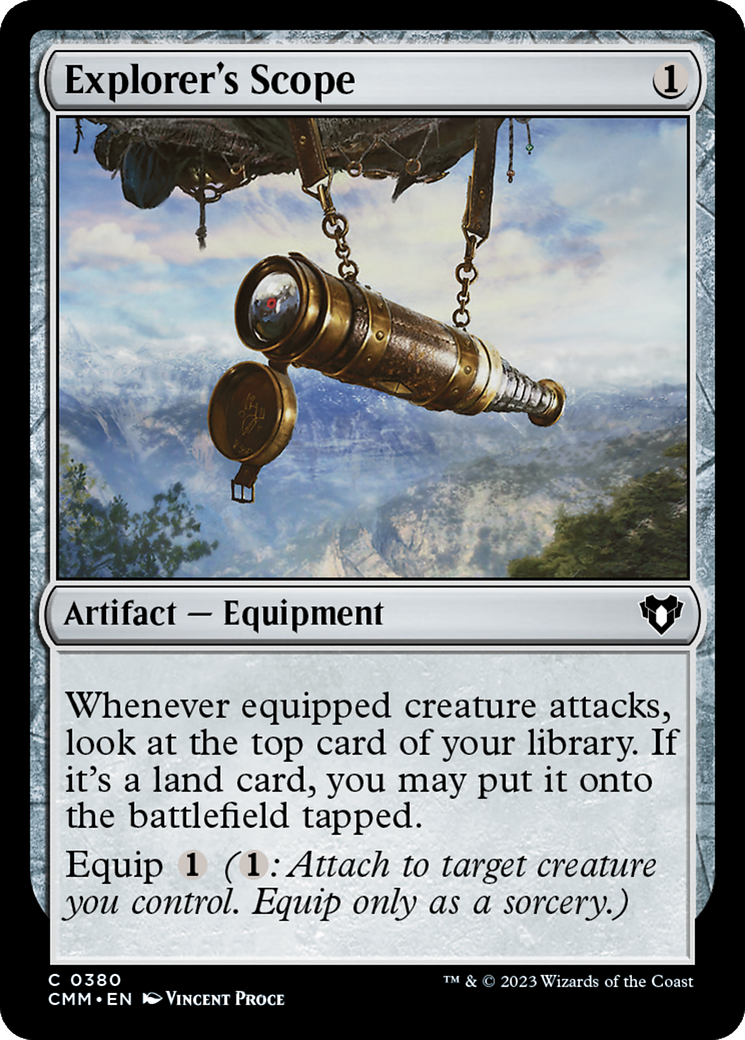 Explorer's Scope [Commander Masters] | Pegasus Games WI