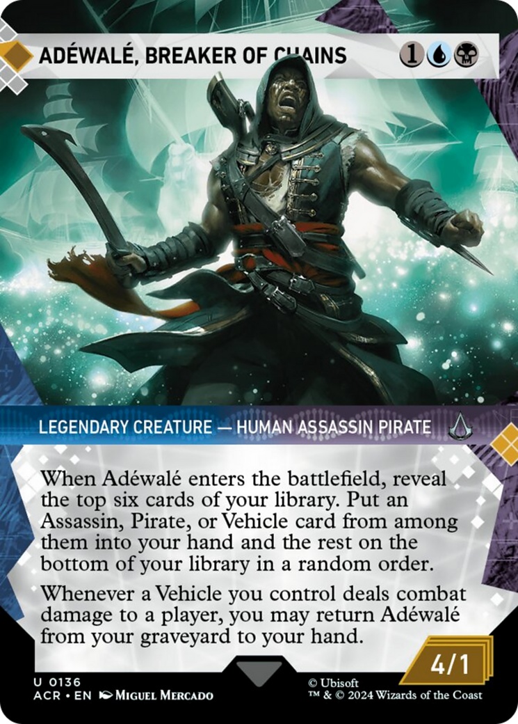 Adewale, Breaker of Chains (Showcase) [Assassin's Creed] | Pegasus Games WI