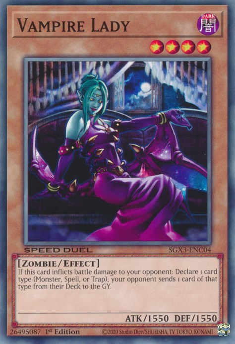Vampire Lady [SGX3-ENC04] Common | Pegasus Games WI