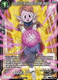 Supreme Kai of Time, Summoned from Another Dimension (Unison Warrior Series Tournament Pack Vol.3) (P-288) [Tournament Promotion Cards] | Pegasus Games WI