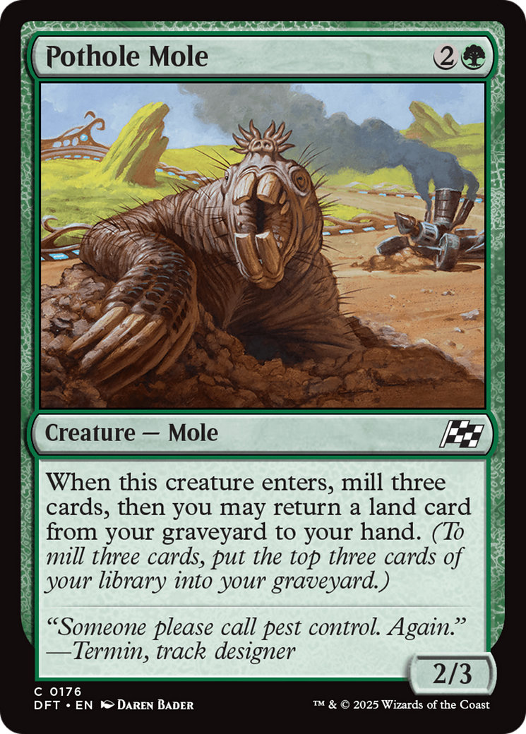 Pothole Mole [Aetherdrift] | Pegasus Games WI