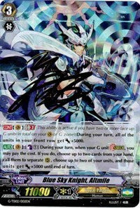 Blue Sky Knight, Altmile (Signed Foil) (G-TD02/002EN) [Divine Swordsman of the Shiny Star] | Pegasus Games WI