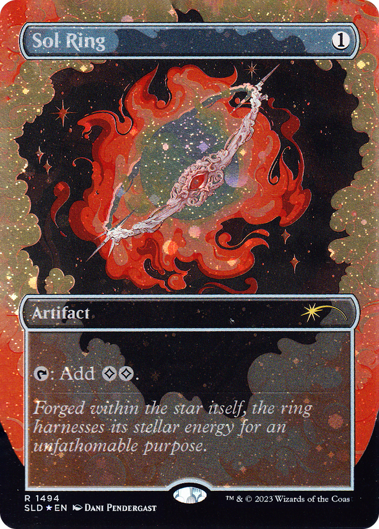 Sol Ring (1494) (Galaxy Foil) [Secret Lair Drop Series] | Pegasus Games WI