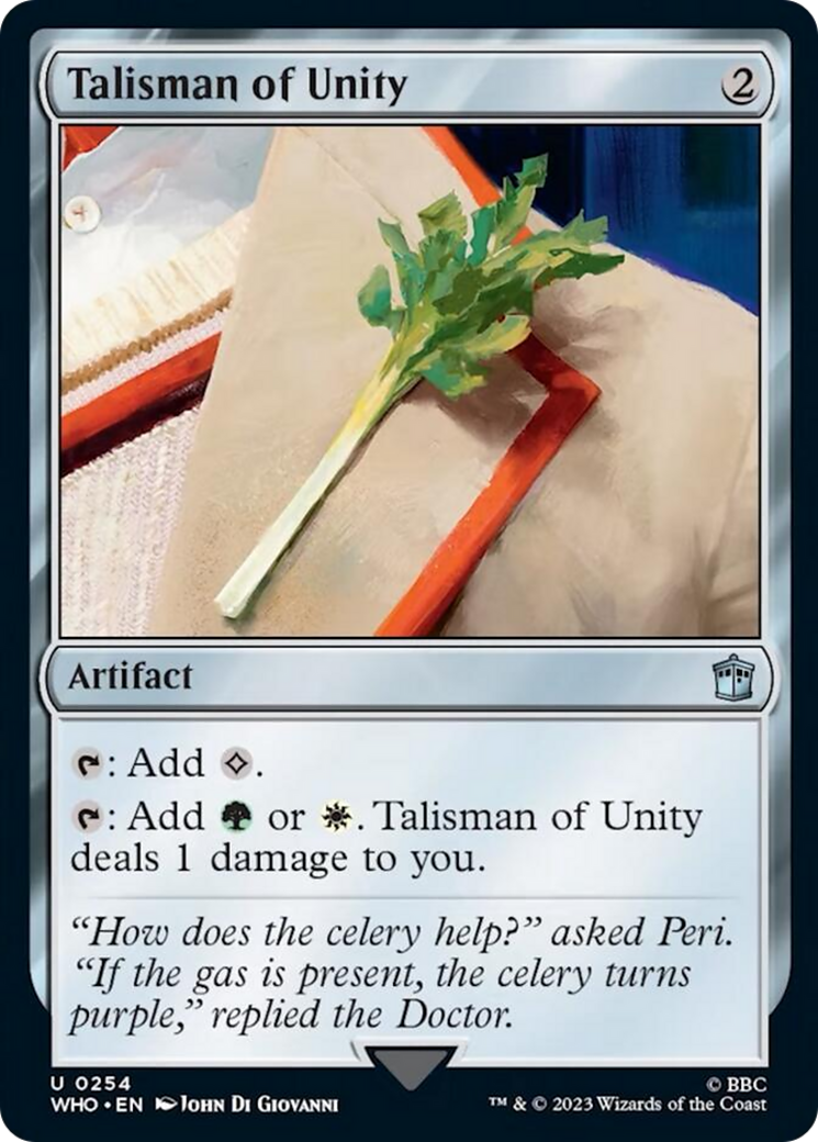 Talisman of Unity [Doctor Who] | Pegasus Games WI