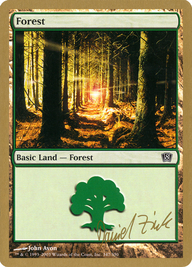 Forest (dz347) (Daniel Zink) [World Championship Decks 2003] | Pegasus Games WI