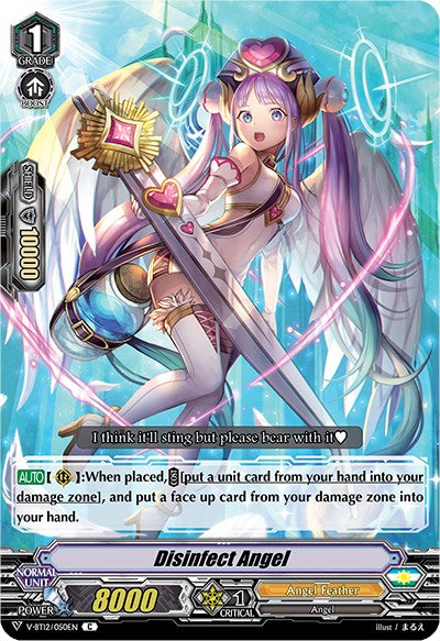 Disinfect Angel (V-BT12/050EN) [Divine Lightning Radiance] | Pegasus Games WI
