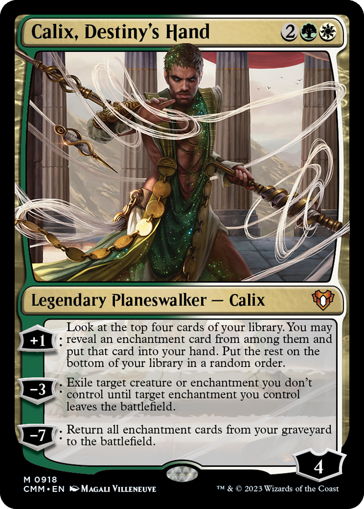 Calix, Destiny's Hand [Commander Masters] | Pegasus Games WI