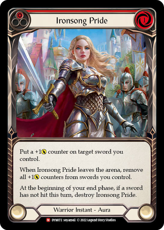 Ironsong Pride [DYN072] (Dynasty)  Rainbow Foil | Pegasus Games WI