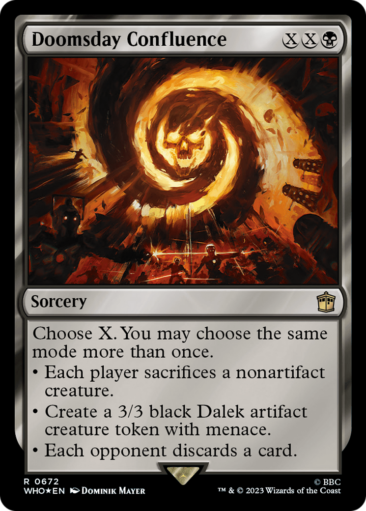 Doomsday Confluence (Surge Foil) [Doctor Who] | Pegasus Games WI