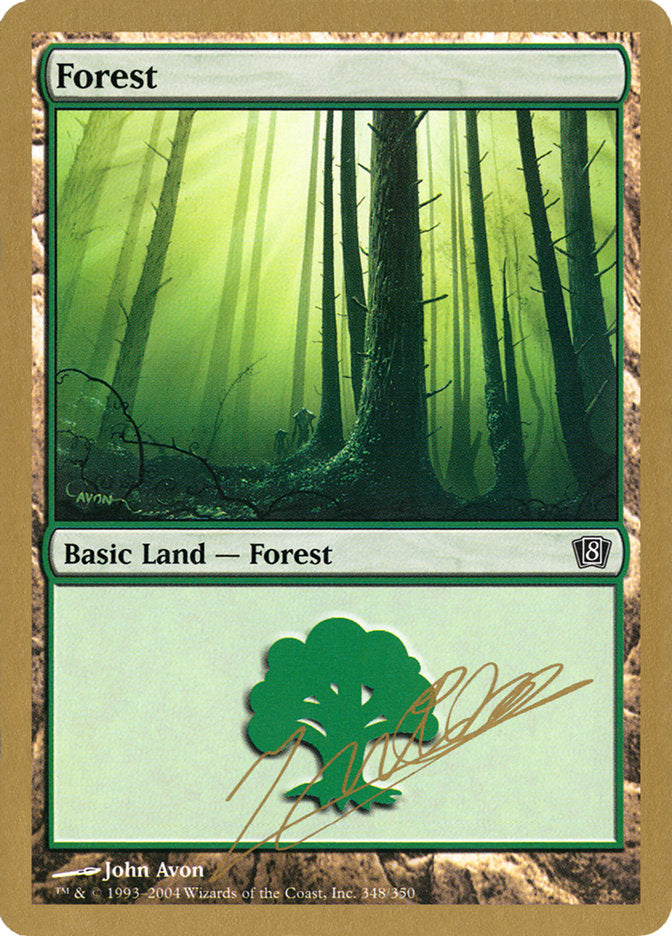 Forest (jn348) (Julien Nuijten) [World Championship Decks 2004] | Pegasus Games WI