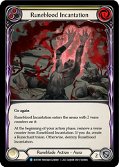 Runeblood Incantation (Yellow) [EVR108] (Everfest)  1st Edition Normal | Pegasus Games WI