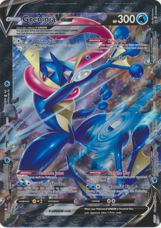 Greninja V-Union (Jumbo Card) [Sword & Shield: Black Star Promos] | Pegasus Games WI