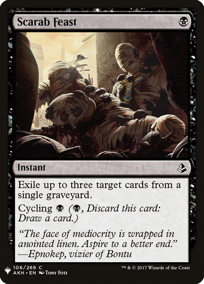 Scarab Feast [Mystery Booster] | Pegasus Games WI