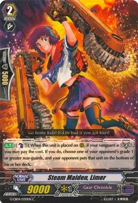 Steam Maiden, Limer (G-CB04/030EN) [Gear of Fate] | Pegasus Games WI