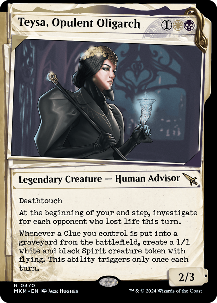 Teysa, Opulent Oligarch (Showcase) (0370) [Murders at Karlov Manor] | Pegasus Games WI