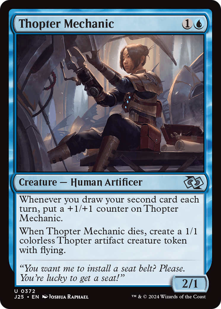 Thopter Mechanic [Foundations Jumpstart] | Pegasus Games WI