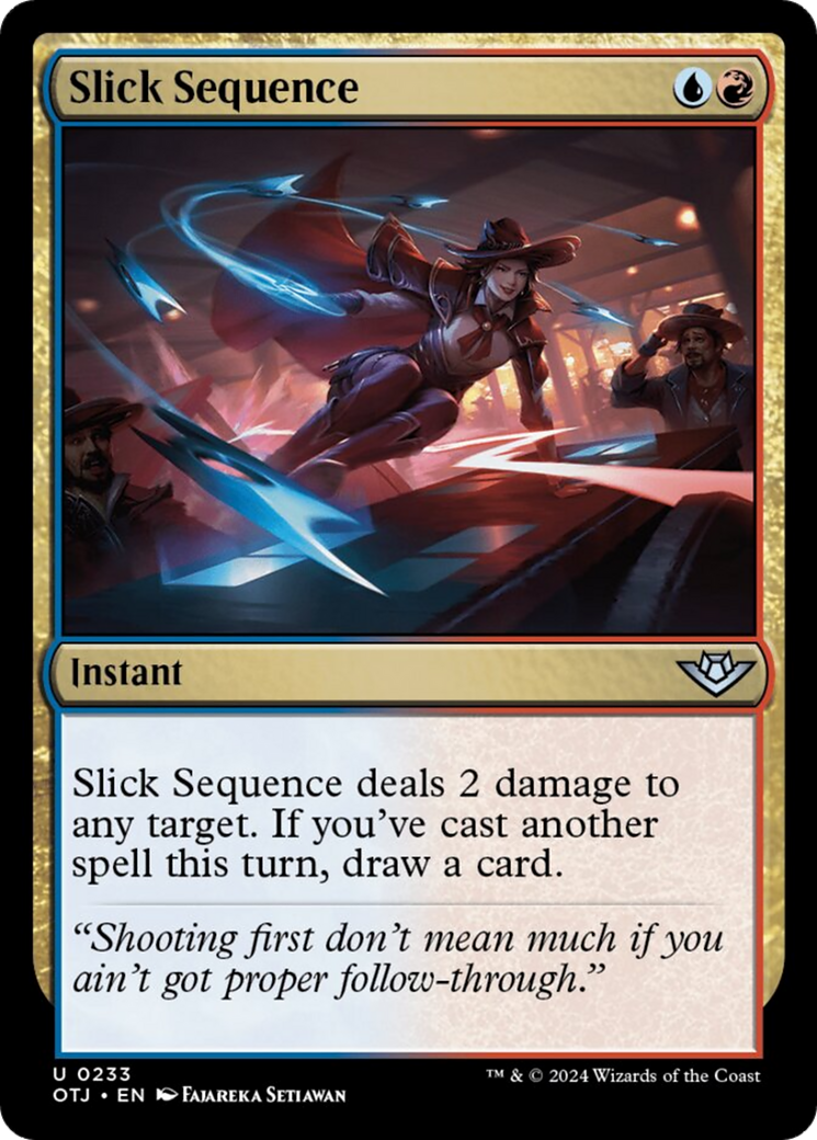 Slick Sequence [Outlaws of Thunder Junction] | Pegasus Games WI