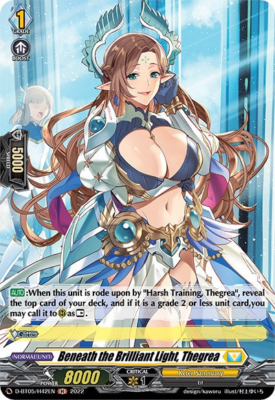 Beneath the Brilliant Light, Thegrea (D-BT05/H42EN) [Triumphant Return of the Brave Heroes] | Pegasus Games WI