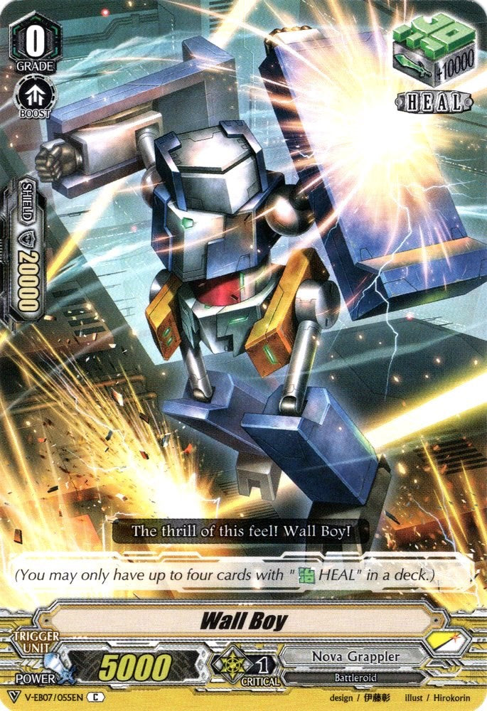 Wall Boy (V-EB07/055EN) [The Heroic Evolution] | Pegasus Games WI
