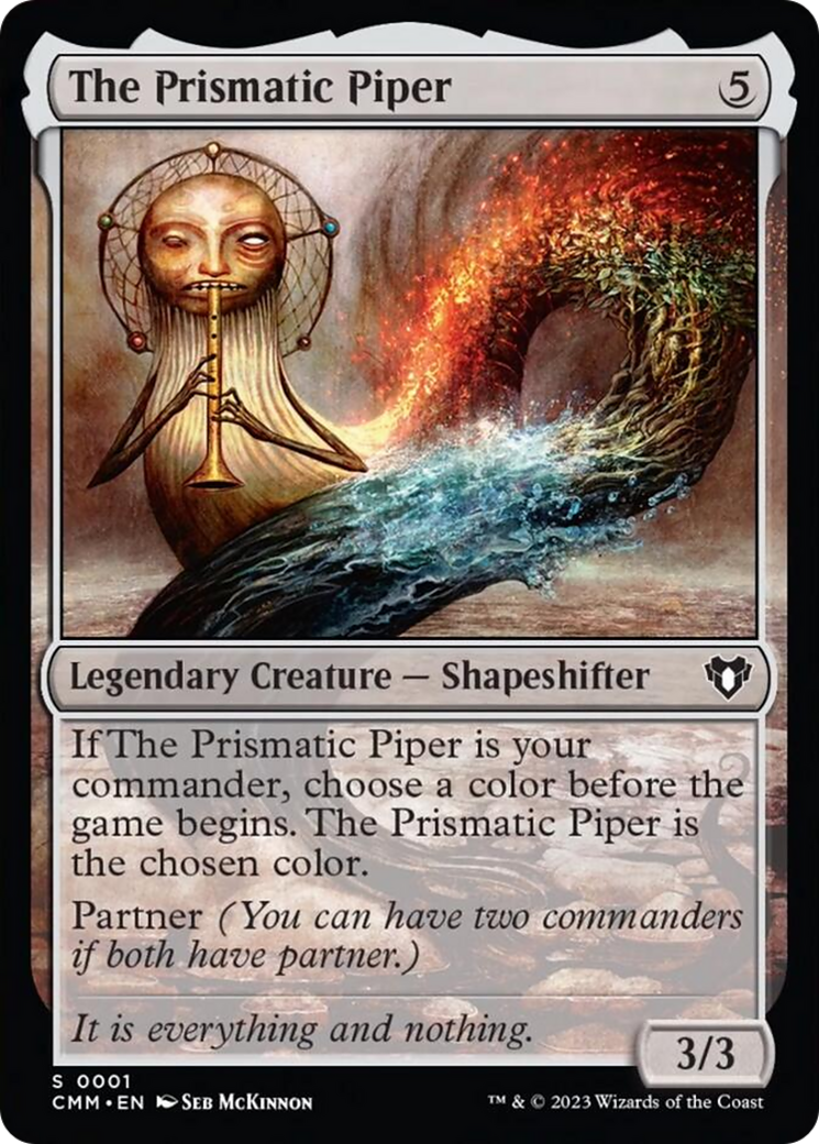 The Prismatic Piper [Commander Masters] | Pegasus Games WI