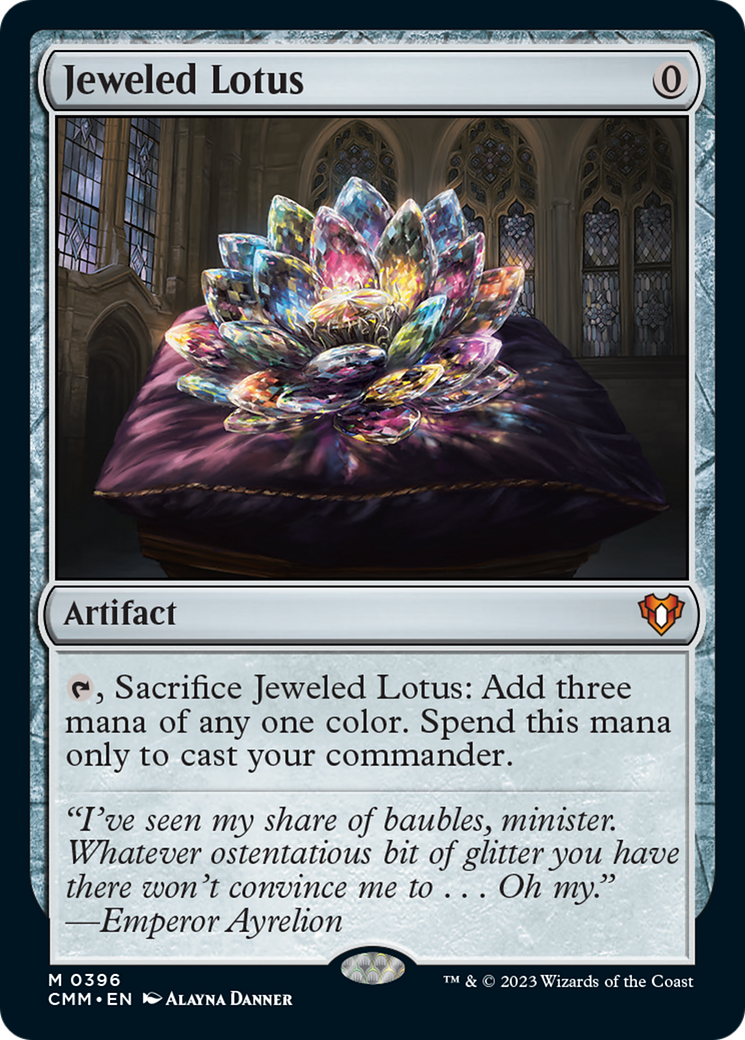 Jeweled Lotus [Commander Masters] | Pegasus Games WI