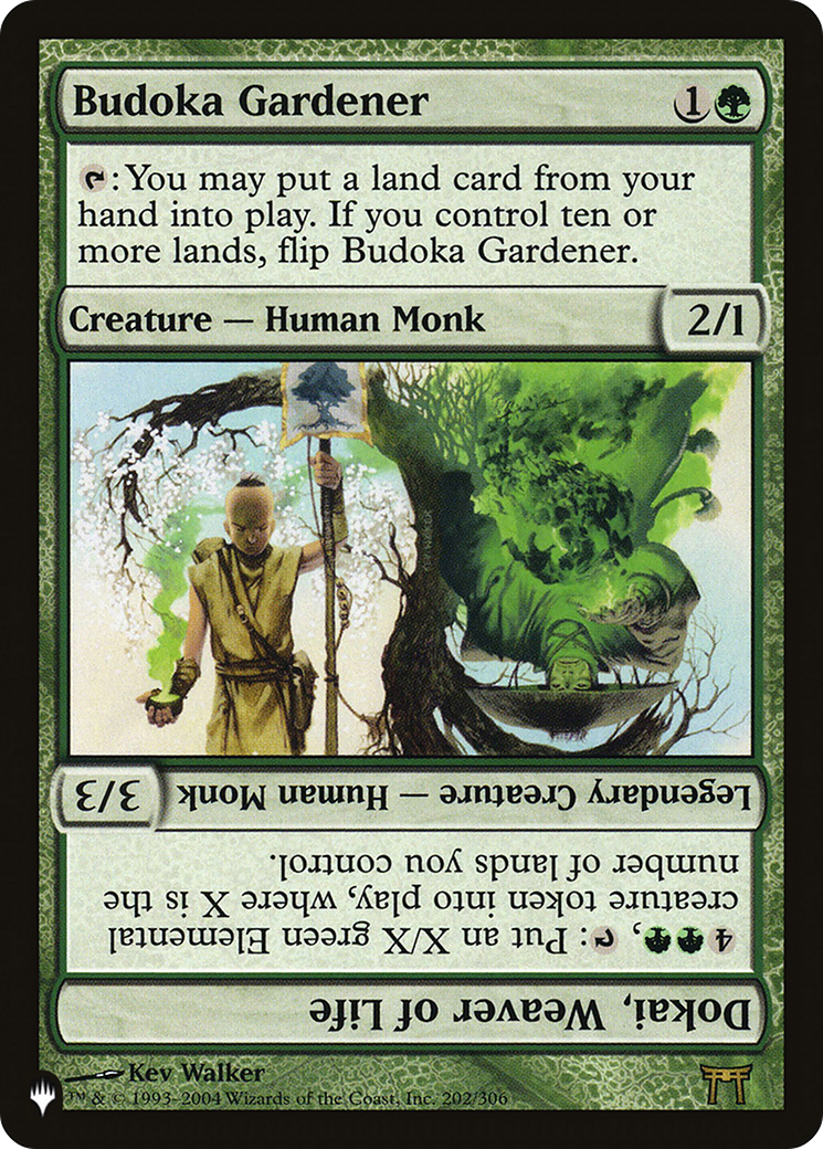 Budoka Gardener // Dokai, Weaver of Life [The List] | Pegasus Games WI