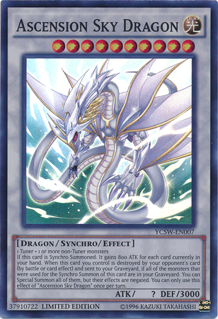 Ascension Sky Dragon [YCSW-EN007] Super Rare | Pegasus Games WI