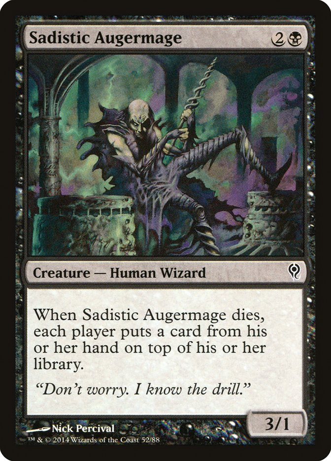 Sadistic Augermage [Duel Decks: Jace vs. Vraska] | Pegasus Games WI