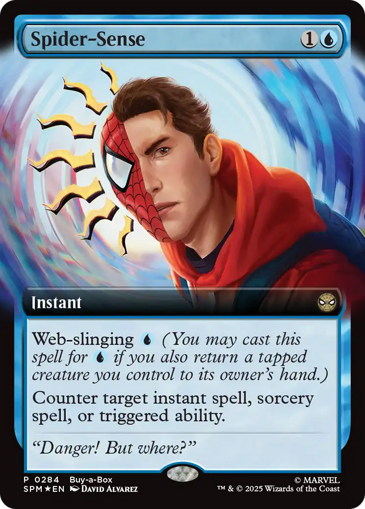 Spider-Sense (Extended Art) [Marvel's Spider-Man Promos] | Pegasus Games WI