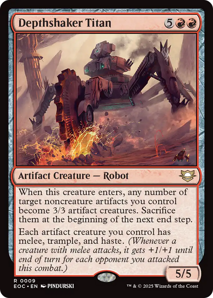Depthshaker Titan [Edge of Eternities Commander] | Pegasus Games WI