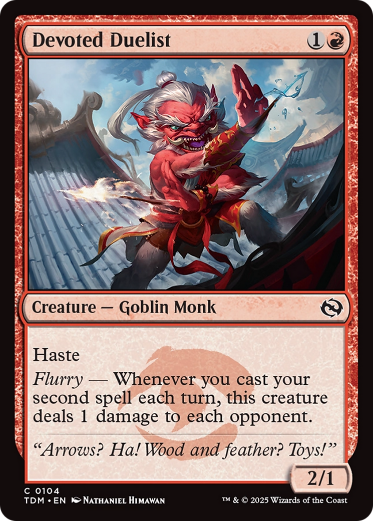 Devoted Duelist [Tarkir: Dragonstorm] | Pegasus Games WI