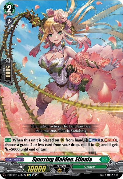 Spurring Maiden, Ellenia (D-BT09/Re05EN) [Dragontree Invasion] | Pegasus Games WI