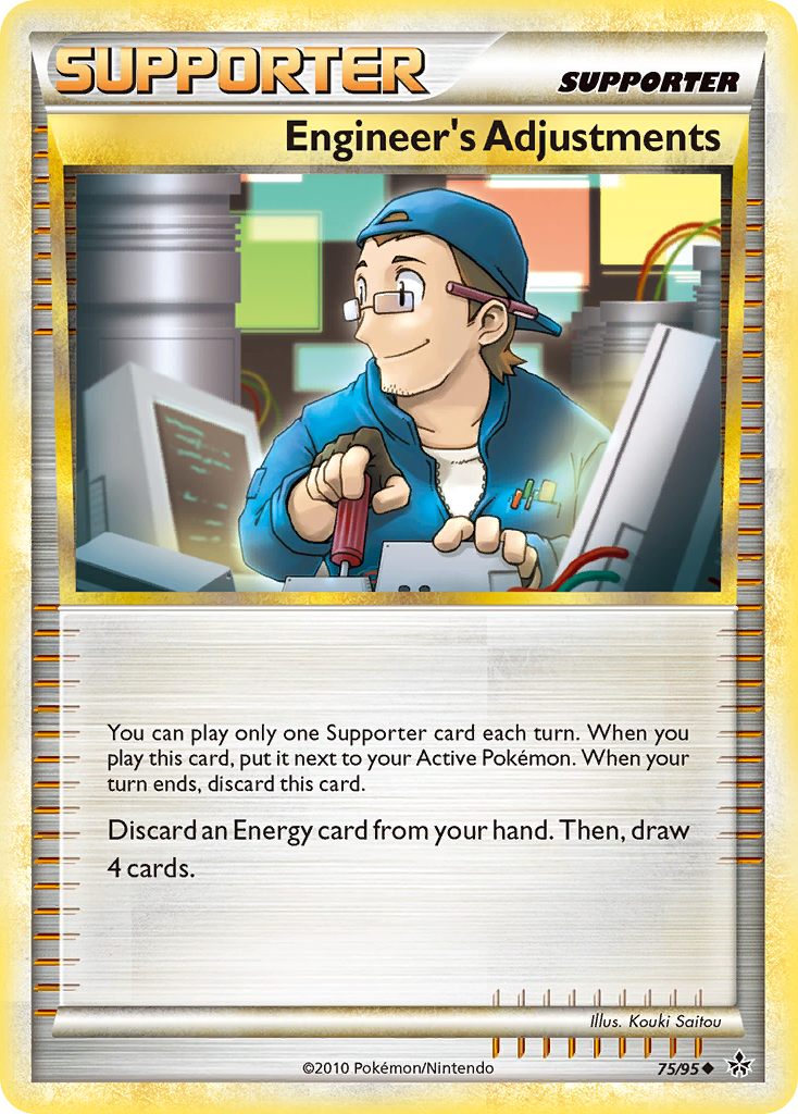 Engineer's Adjustments (75/95) [HeartGold & SoulSilver: Unleashed] | Pegasus Games WI