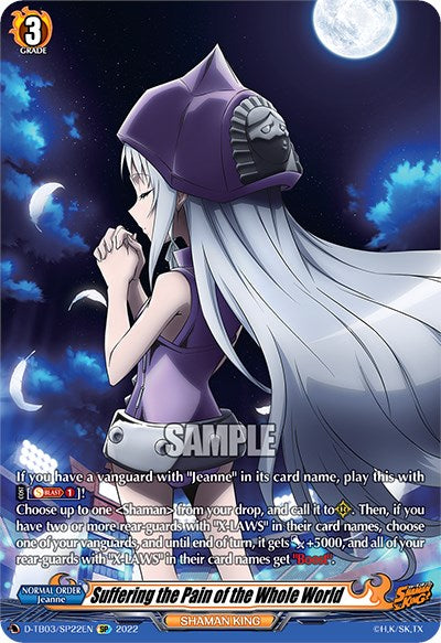 Suffering the Pain of the Whole World (D-TB03/SP22EN) [Shaman King] | Pegasus Games WI