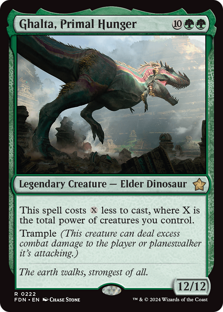 Ghalta, Primal Hunger [Foundations] | Pegasus Games WI