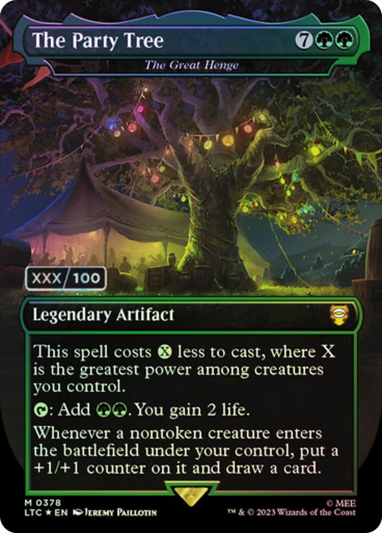 The Party Tree - The Great Henge (Serialized) [The Lord of the Rings: Tales of Middle-Earth Commander] | Pegasus Games WI