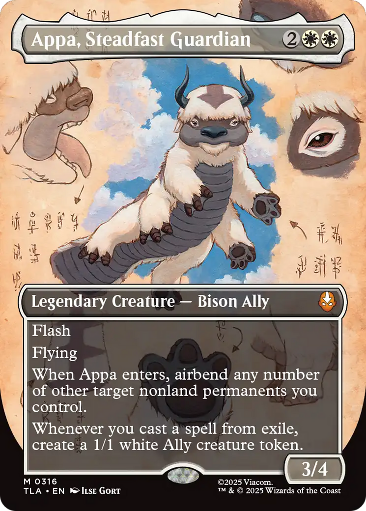 Appa, Steadfast Guardian (Borderless) [Avatar: The Last Airbender] | Pegasus Games WI