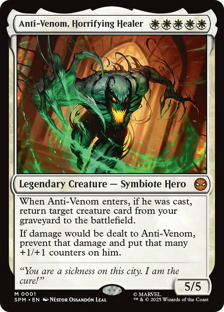 Anti-Venom, Horrifying Healer [Marvel's Spider-Man] | Pegasus Games WI