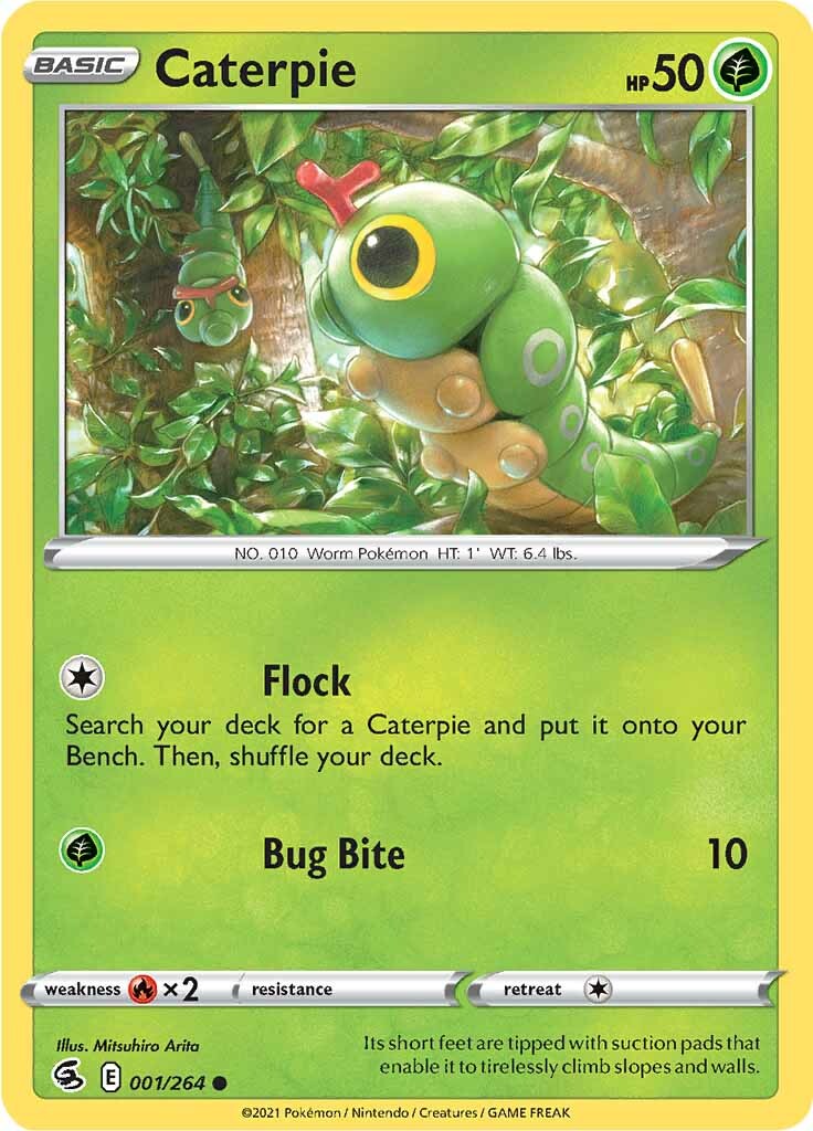 Caterpie (001/264) [Sword & Shield: Fusion Strike] | Pegasus Games WI