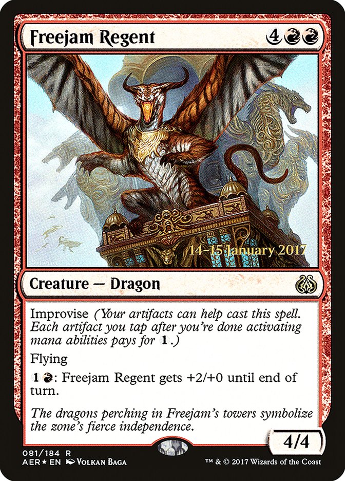 Freejam Regent [Aether Revolt Prerelease Promos] | Pegasus Games WI